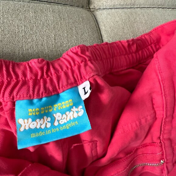 Pink Big Bud Press Work Pants - Picture 2 of 3